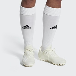 Adidas X 18.3 Artificial Grass Férfi Focicipő - Fehér [D62912]